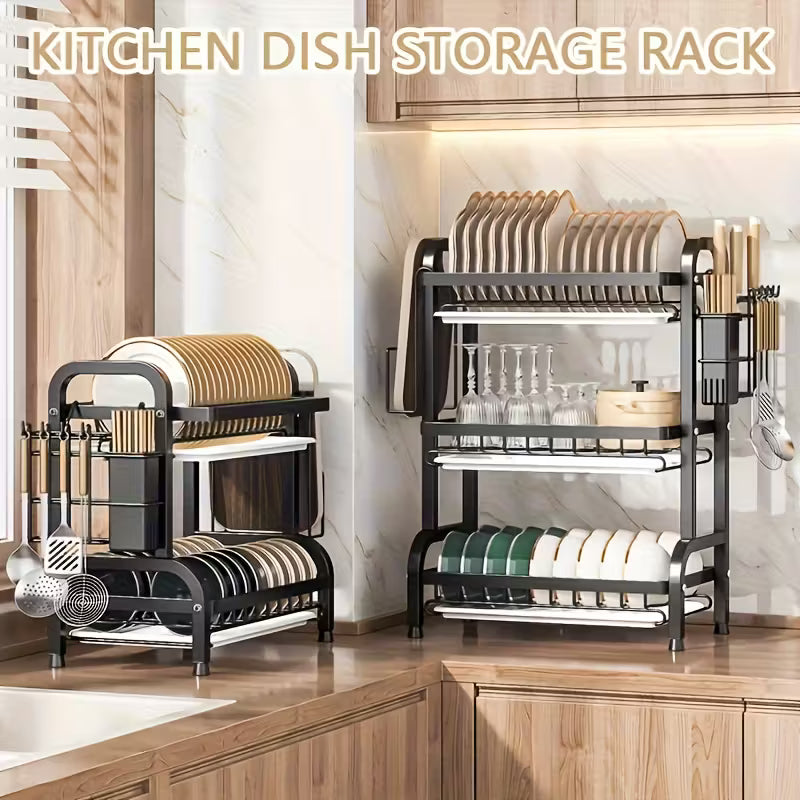 Massaha™ Dish Rack with Drainboard