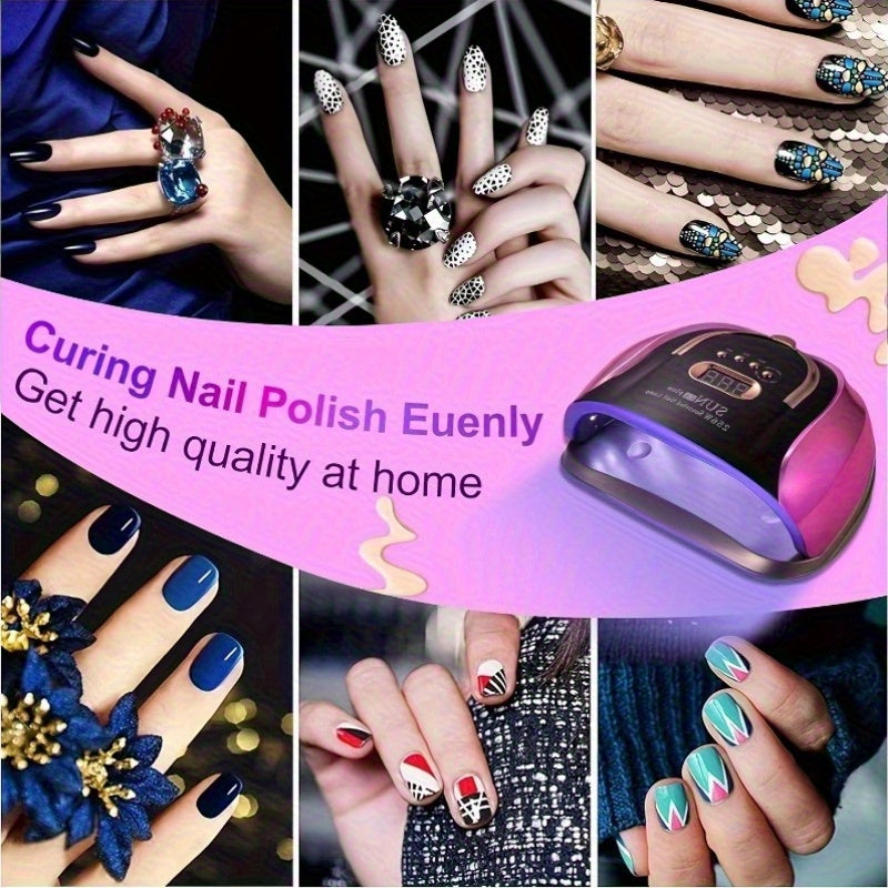 Professional 256W Gel Polish Nail Lamp | Massaha™
