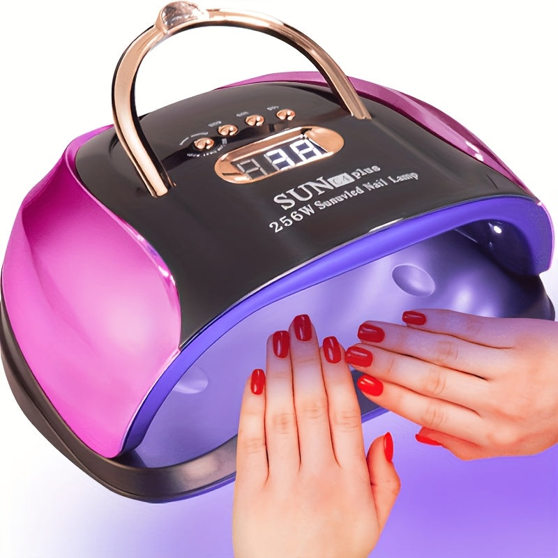 Professional 256W Gel Polish Nail Lamp | Massaha™