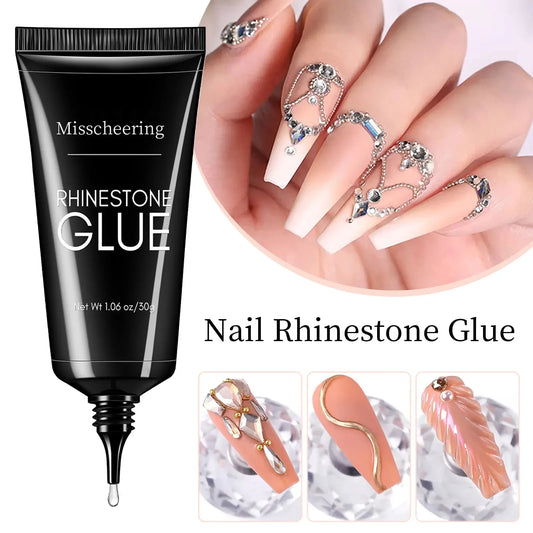 Super Strong Gel Nail Glue for Nail Charm 3D Nails