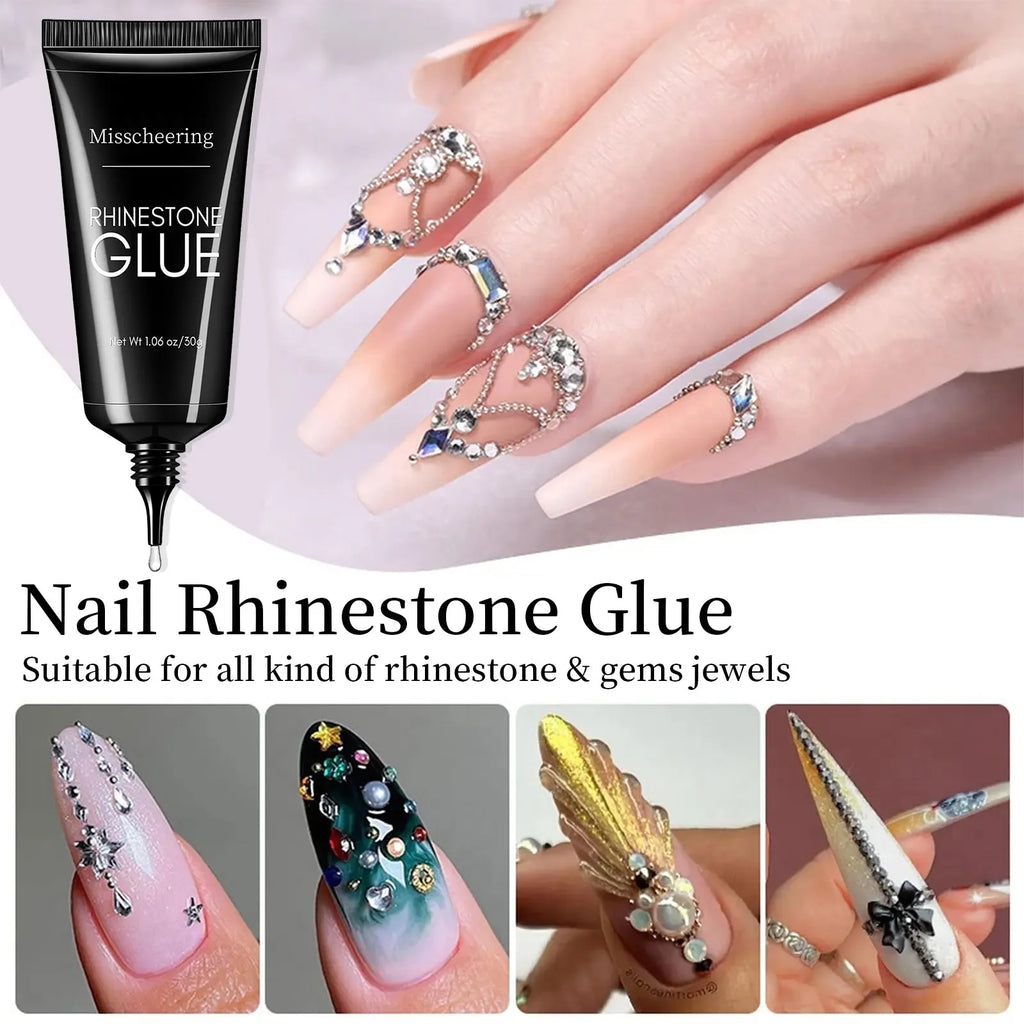 Super Strong Gel Nail Glue for Nail Charm 3D Nails