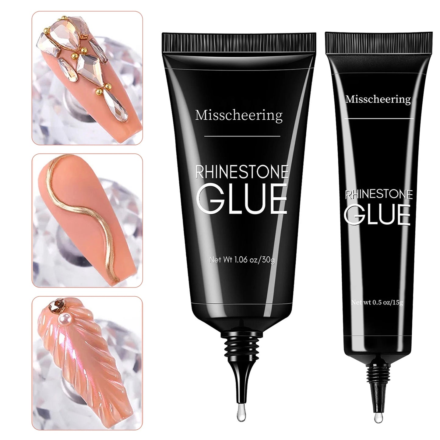 Super Strong Gel Nail Glue for Nail Charm 3D Nails