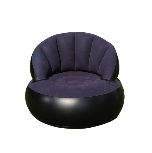 Luxury Inflatable Slouch Sofa Chair With Backrest for Outdoor