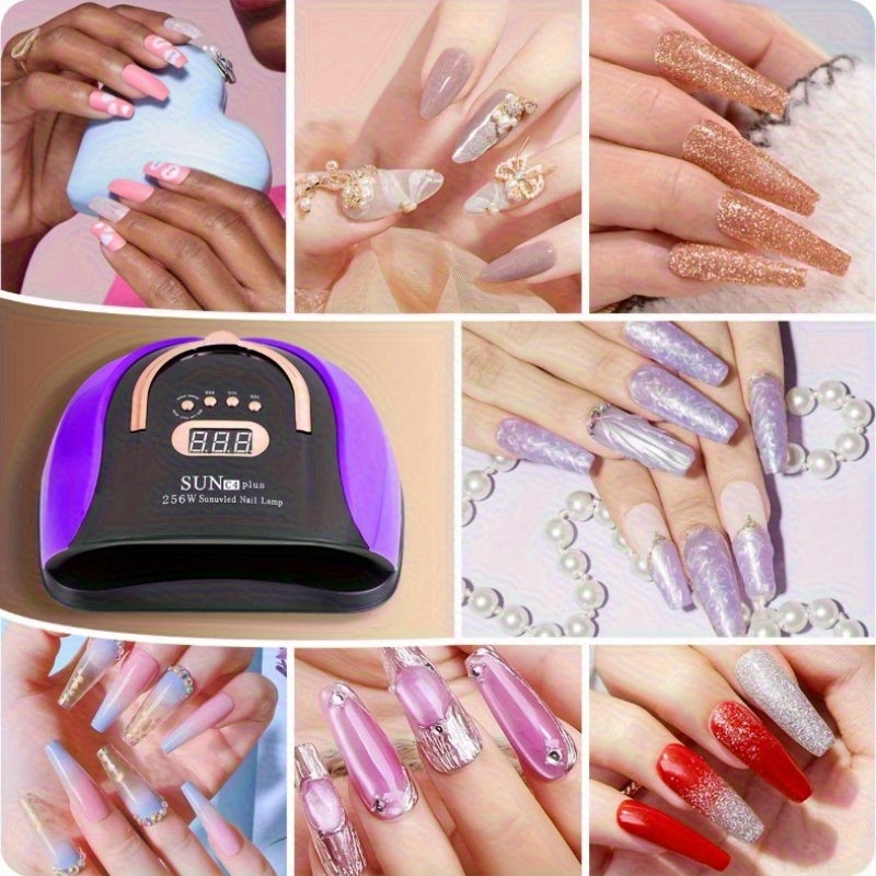 Professional 256W Gel Polish Nail Lamp | Massaha™