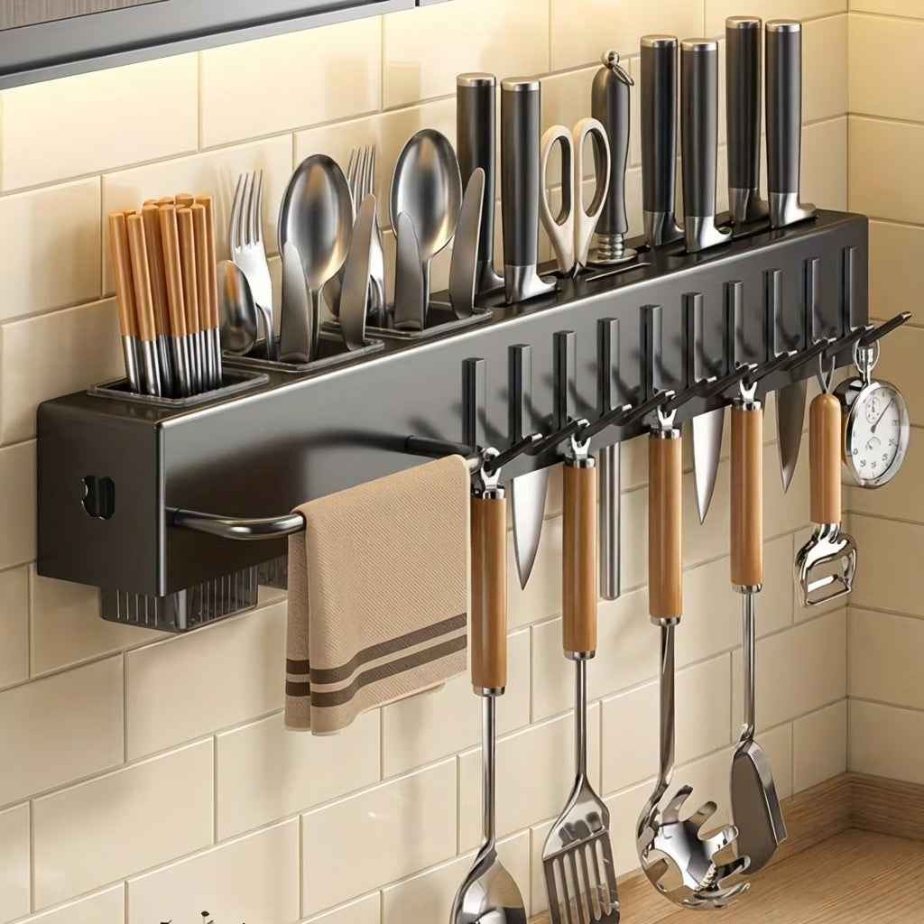 Massaha™ Wall-Mounted Kitchen Storage Rack